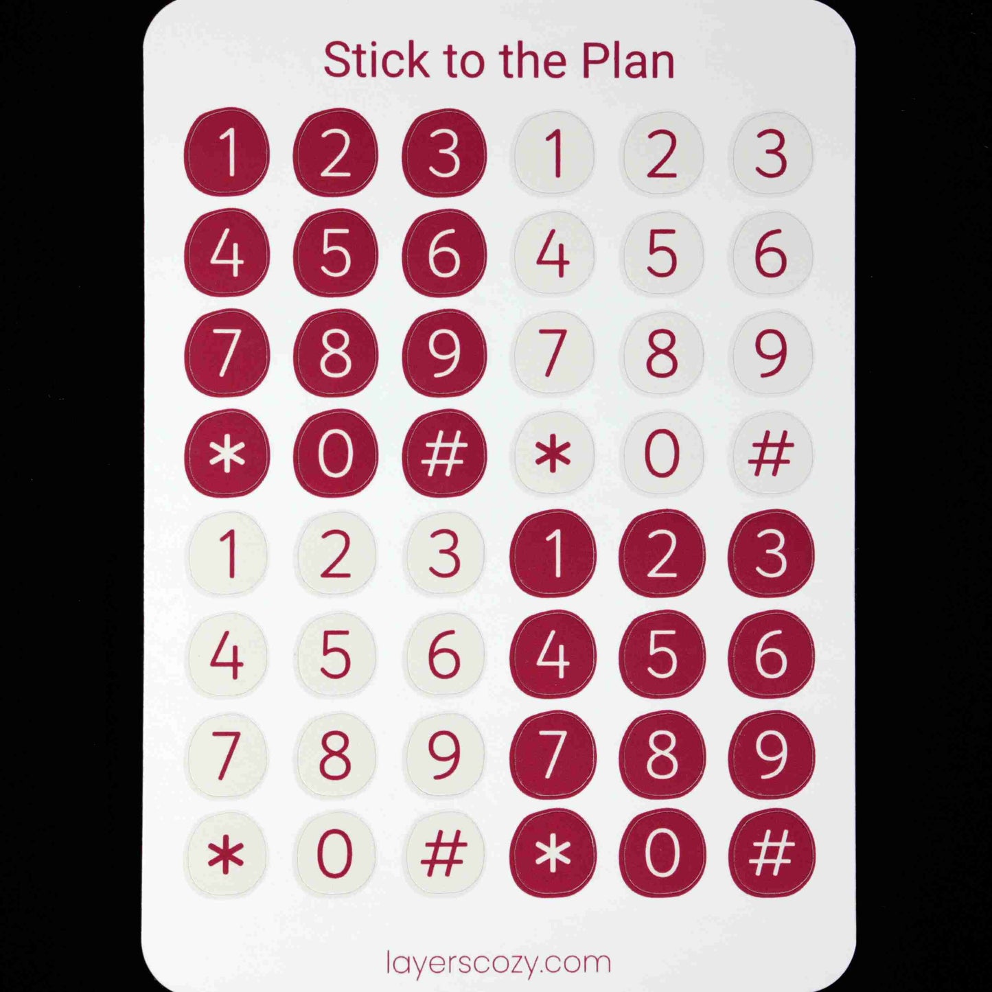 Planner Sticker Set