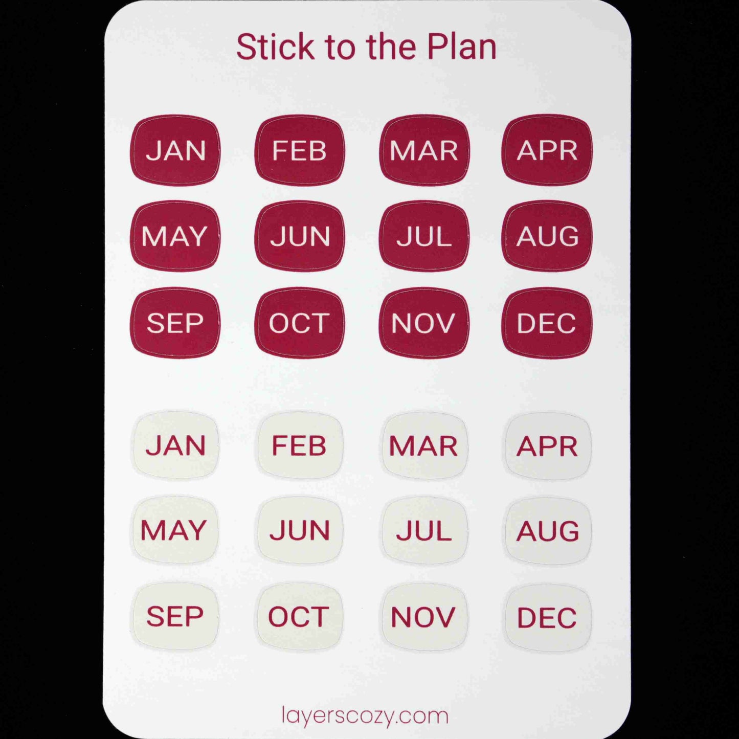 Planner Sticker Set