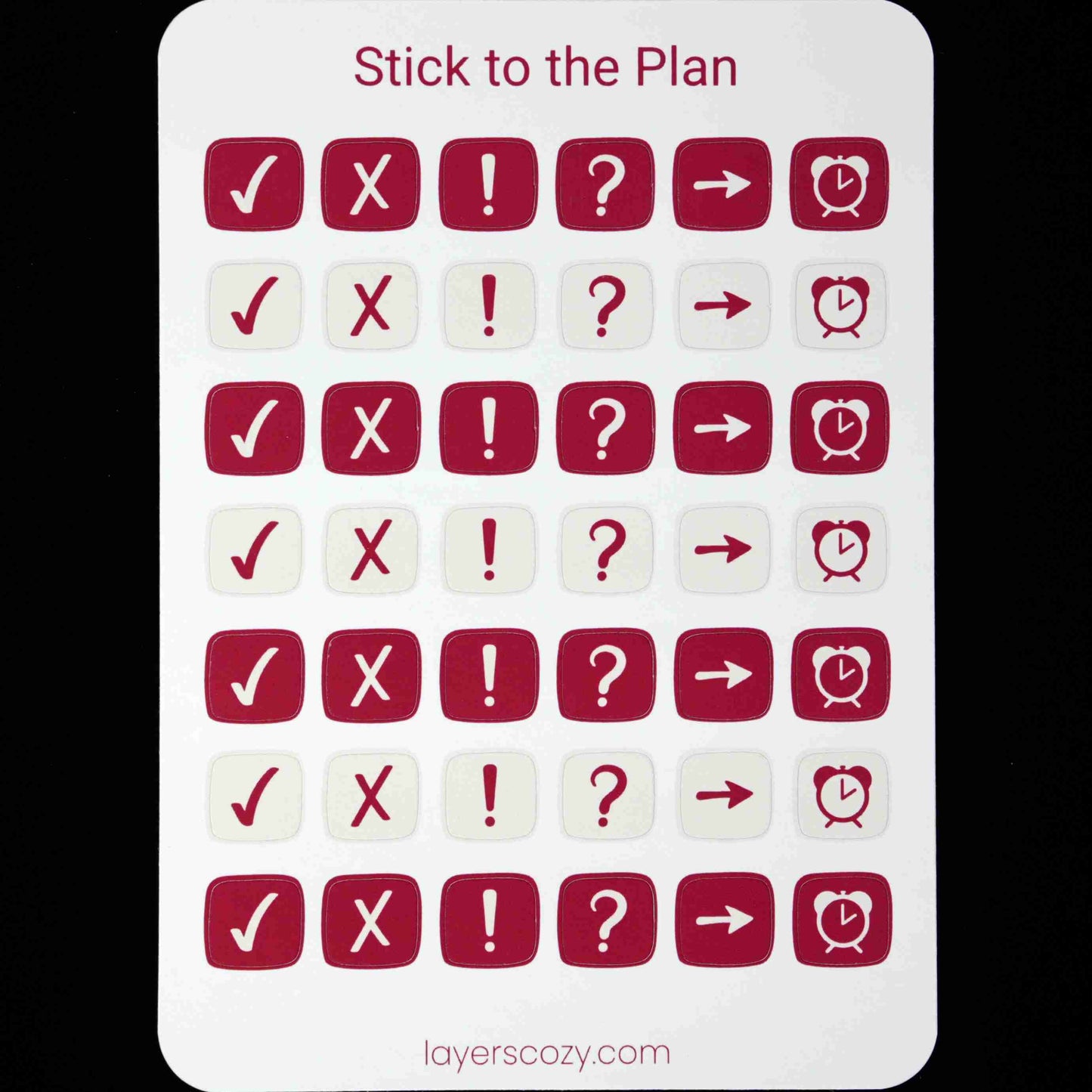 Planner Sticker Set